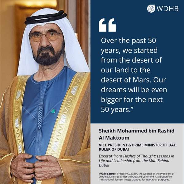 Mohammed bin Rashid Al Maktoum: Мұнайсыз болашақты қалай құруға болады?