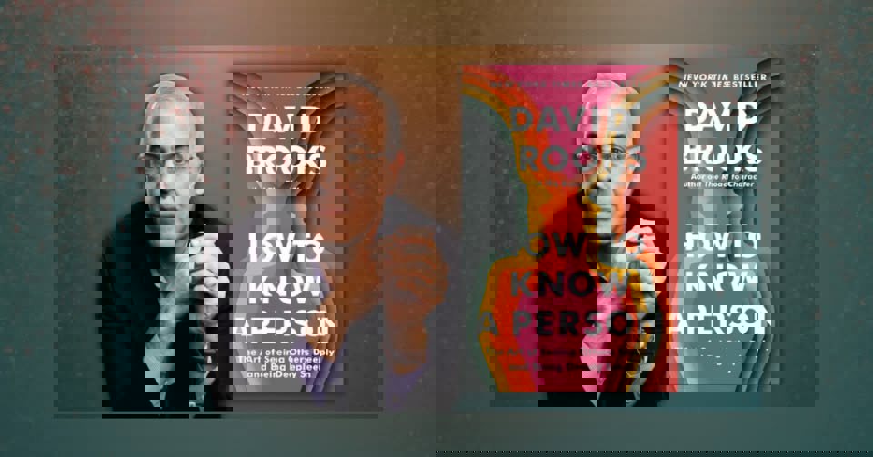 Таймспен қоштасу: Дэвид Брукс және адам жанын танудың жаңа әліппесі